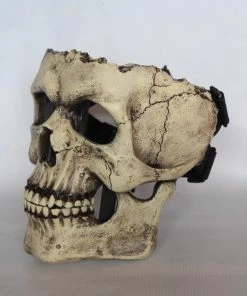 MINCH Kitchen & Storage Store Scary Bloody Skull Gas Mask Halloween Zombie Party Jaw Mask Unisex