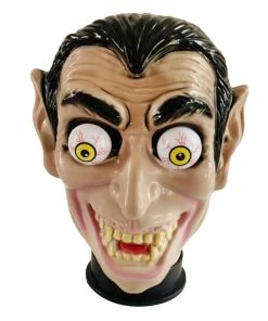 JIM Homedecoration Store 1 Pc Halloween Mask Terror Spring Eye Scary Party Prop Cosplay Mask Head Cover For Dancing Party Halloween Fancy Party