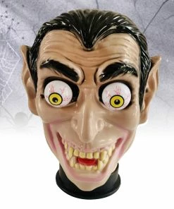 JIM Homedecoration Store 1 Pc Halloween Mask Terror Spring Eye Scary Party Prop Cosplay Mask Head Cover For Dancing Party Halloween Fancy Party