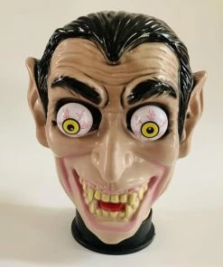 JIM Homedecoration Store 1 Pc Halloween Mask Terror Spring Eye Scary Party Prop Cosplay Mask Head Cover For Dancing Party Halloween Fancy Party