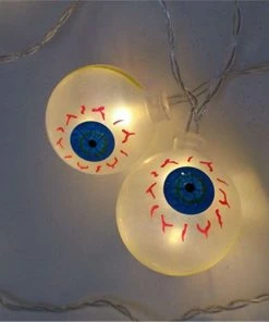 The American Store 10 LED Hanging Halloween Decor Pumpkins/Ghost/Spider/Skull LED String Lights Lanterns Lamp For DIY Home Outdoor Party Supplies Halloween Decorations