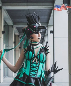 Onlineamericanstore Halloween Costumes Widomaker Overwatch Womens Cosplay Costume | Odile Skin Cosplay Outfit