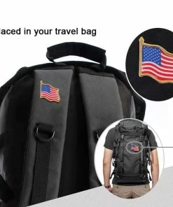 Onlineamericanstore 10PCS American Flag Lapel Pin United States USA Hat Tie Tack Badge Pin