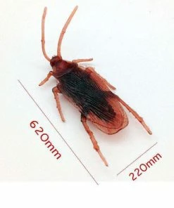 Lavender Wonderland Store 10*pcs Funny Fake Cockroach Gag Gifts Great For Halloween Party Prank Funny Trick Joke Special Model Fake Cockroach