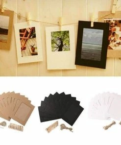 YOUR STYLE, YOUR LIFE 10Pcs Paper Photo Frame Halloween Decoration Wedding Decoration Bachelorette Party Supplies New Year Christmas Decoration Halloween Decorations