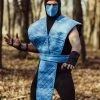 The American Store Sub-Zero Ninja Cosplay Boys' Chest Ninja Costume Halloween Costume