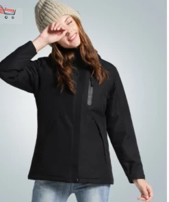 The American Store Men Winter Thick USB Heating Cotton Jacket Waterproof Windbreaker Hooded Winter Coat Men Thick Warm Mens Winter Jacket Parka