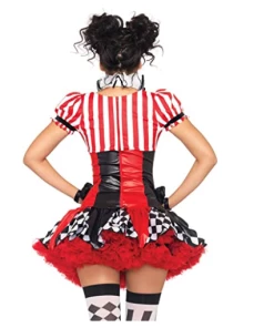 WSHDD Store Halloween Women Costumes Deluxe Halloween Costume Women Adult Funny Circus Clown Costumes Horror Ghosts Cosplay Carnival Quinn Honey Joker Party Dress