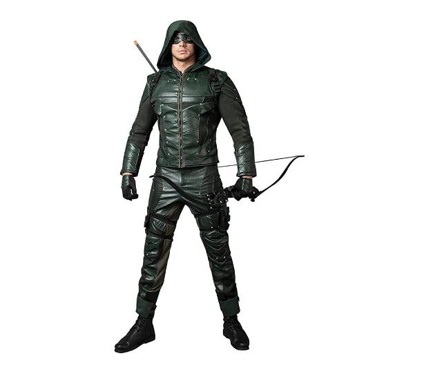 The American Store Green Arrow Oliver Queen Cosplay Costume Green Arrow Season 5 Superhero Clothing Male Halloween Leather Costume Adult Men Outfit 3 The American Store Green Arrow Oliver Queen Cosplay Costume Green Arrow Season 5 Superhero Clothing Male Halloween Leather Costume Adult Men Outfit