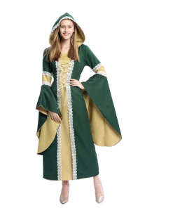 The American Store Medieval Dress Robe Women Renaissance Dress Princess Queen Costume Velvet Court Maid Halloween Costume Vintage Hooded Gown Halloween Costumes 10 The American Store Medieval Dress Robe Women Renaissance Dress Princess Queen Costume Velvet Court Maid Halloween Costume Vintage Hooded Gown Halloween Costumes