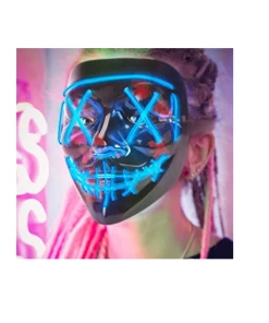 The American Store Halloween Mask LED Light Up Funny Masks The Purge Election Year Great Festival Cosplay Costume Supplies Party Masks Glow In Dark Halloween Costumes 16 The American Store Halloween Mask LED Light Up Funny Masks The Purge Election Year Great Festival Cosplay Costume Supplies Party Masks Glow In Dark Halloween Costumes