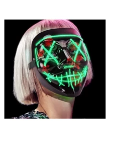 The American Store Halloween Mask LED Light Up Funny Masks The Purge Election Year Great Festival Cosplay Costume Supplies Party Masks Glow In Dark Halloween Costumes 18 The American Store Halloween Mask LED Light Up Funny Masks The Purge Election Year Great Festival Cosplay Costume Supplies Party Masks Glow In Dark Halloween Costumes