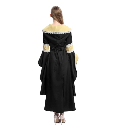 The American Store Medieval Dress Robe Women Renaissance Dress Princess Queen Costume Velvet Court Maid Halloween Costume Vintage Hooded Gown Halloween Costumes 7 The American Store Medieval Dress Robe Women Renaissance Dress Princess Queen Costume Velvet Court Maid Halloween Costume Vintage Hooded Gown Halloween Costumes