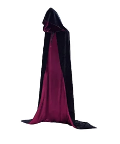 Home Lives Halloween Costumes Adult Fancy Dress Halloween Costume Hooded Cloak Wedding Cape Wicca Robe S4