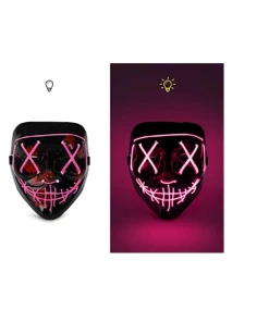 The American Store Halloween Mask LED Light Up Funny Masks The Purge Election Year Great Festival Cosplay Costume Supplies Party Masks Glow In Dark Halloween Costumes 20 The American Store Halloween Mask LED Light Up Funny Masks The Purge Election Year Great Festival Cosplay Costume Supplies Party Masks Glow In Dark Halloween Costumes