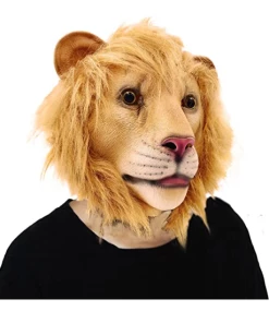 The American Store Creepy Horse Lion Octopus Hippo Rubber Animal Mask Latex Party Panda Animal Mask Kids Party Halloween Masquerade Mask Funny Halloween Costumes