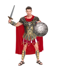 Online American Store Halloween Purim Adult Ancient Roman Greek Warrior Gladiator Costume Knight Julius Caesar Costumes Cosplay For Men Women Couple Halloween Costumes