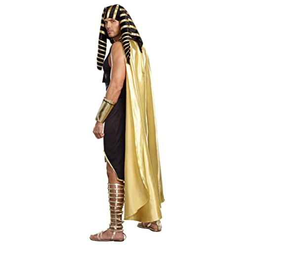 Online American Store Halloween Costumes Mens King Of Ancient Egypt King Tut Costume, Gold/Black Costume Fancy Cosplay Dress 4 Online American Store Halloween Costumes Mens King Of Ancient Egypt King Tut Costume, Gold/Black Costume Fancy Cosplay Dress