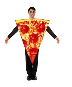 The American Store Halloween Costumes New Couple Jumpsuit Halloween Party Festival Pizza Costumes Adult Cartoon Funny Costumes Women Men Food Jumpsuit Role Play