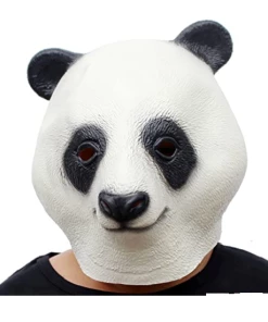 The American Store Creepy Horse Lion Octopus Hippo Rubber Animal Mask Latex Party Panda Animal Mask Kids Party Halloween Masquerade Mask Funny Halloween Costumes