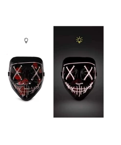 The American Store Halloween Mask LED Light Up Funny Masks The Purge Election Year Great Festival Cosplay Costume Supplies Party Masks Glow In Dark Halloween Costumes 23 The American Store Halloween Mask LED Light Up Funny Masks The Purge Election Year Great Festival Cosplay Costume Supplies Party Masks Glow In Dark Halloween Costumes