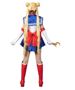 The American Store Halloween Costumes New Arrival Ladies Sexy White Sailor Moon Costume Cartoon Movie Cosplay Girl Mercury Moon Mars Dress For Halloween Costume