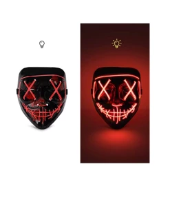 The American Store Halloween Mask LED Light Up Funny Masks The Purge Election Year Great Festival Cosplay Costume Supplies Party Masks Glow In Dark Halloween Costumes 15 The American Store Halloween Mask LED Light Up Funny Masks The Purge Election Year Great Festival Cosplay Costume Supplies Party Masks Glow In Dark Halloween Costumes