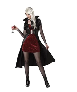 The American Store Halloween Costumes SESERIA Halloween Costume Sexy Vampire Costume Women Masquerade Party Cosplay Gothic Vampire Role Play Clothing Fancy Dress
