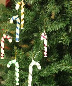Familie Life Store 12PCS Christmas Candy Cane Home Christmas Ornaments Christmas Tree Decoration Navidad 2018 New Year's Decor Christmas Ornaments
