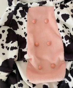 Onlineamericanstore Eeyore Halloween Pet Costume Sizes XS To XL - Cattle Milk Cow 3D