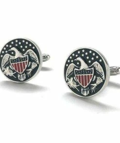 PerfectCufflinks America The Beautiful Cufflinks Silver Tone Red Blue Enamel America United States Cuff Links Comes With Gift Box 11 PerfectCufflinks America The Beautiful Cufflinks Silver Tone Red Blue Enamel America United States Cuff Links Comes With Gift Box