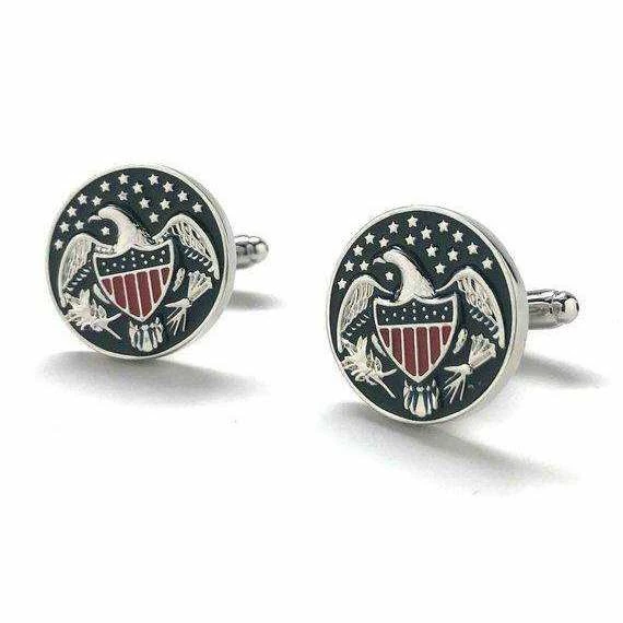 PerfectCufflinks America The Beautiful Cufflinks Silver Tone Red Blue Enamel America United States Cuff Links Comes With Gift Box 6 PerfectCufflinks America The Beautiful Cufflinks Silver Tone Red Blue Enamel America United States Cuff Links Comes With Gift Box
