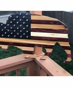 The American Store American Buffalo Bullet Flag Wall Art Bullet Flag, Bison Flags & Banner