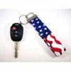MurMurAccessories AMERICAN FLAG / Fourth Of July Fabric Key Fob / Patriotic Key Chain / USA Flag Gift / 4th Of July Accessory / Teacher Gift / Ready To Ship
