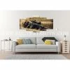 EdgyPatriots American Flag And 2nd Amendment #5 Wall Art Canvas - Army Rangers- Military Art- Patriotic Wall Art- Navy Seals- Army Wall Decor- US Marines