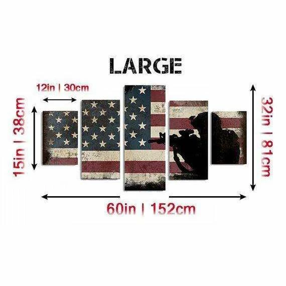EdgyPatriots American Flag And 2nd Amendment #5 Wall Art Canvas - Army Rangers- Military Art- Patriotic Wall Art- Navy Seals- Army Wall Decor- US Marines 8 EdgyPatriots American Flag And 2nd Amendment #5 Wall Art Canvas - Army Rangers- Military Art- Patriotic Wall Art- Navy Seals- Army Wall Decor- US Marines
