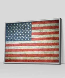 AmberMcDowellFineArt American Flag Art, Rustic American Flag, American Flag Art On Canvas, American Flag Art Print, Distressed American Flag, Flag Art, Patriotic Flags & Banner