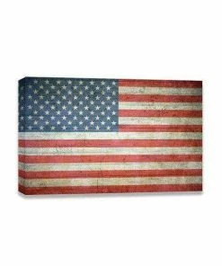 AmberMcDowellFineArt American Flag Art, Rustic American Flag, American Flag Art On Canvas, American Flag Art Print, Distressed American Flag, Flag Art, Patriotic Flags & Banner