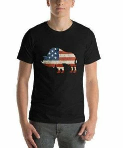 The American Store American Flag Bison Shirt, American Bison, American Buffalo, Bison Shirt, Bison Gift, Buffalo Shirt, Buffalo Gift, 4th July Shirt, 4th July Mens Clothing