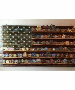 The American Store Concealment Flags American Flag Challenge Coin Display