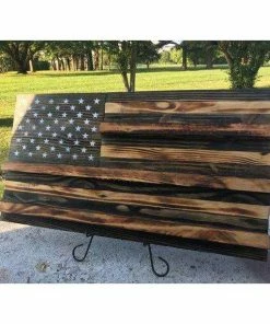 RozmanWoodDesign American Flag Challenge Coin Holder Concealment Flags