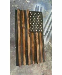 RozmanWoodDesign American Flag Challenge Coin Holder Concealment Flags