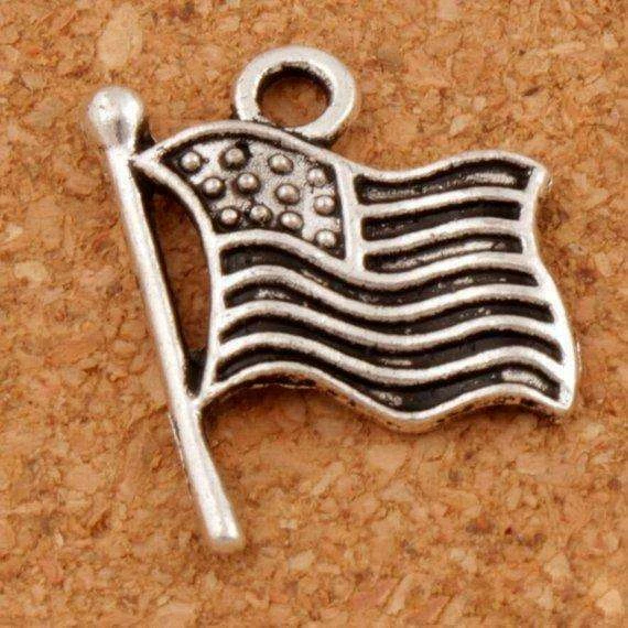 Charms4JewelryMaking American Flag Charm..Silver Flag Charms..Patriotic Charms..Military Charms..USA Charm..Charms For Jewelry Making 15mm X 19mm FREE SHIPPING Clothing Accessories 3 Charms4JewelryMaking American Flag Charm..Silver Flag Charms..Patriotic Charms..Military Charms..USA Charm..Charms For Jewelry Making 15mm X 19mm FREE SHIPPING Clothing Accessories