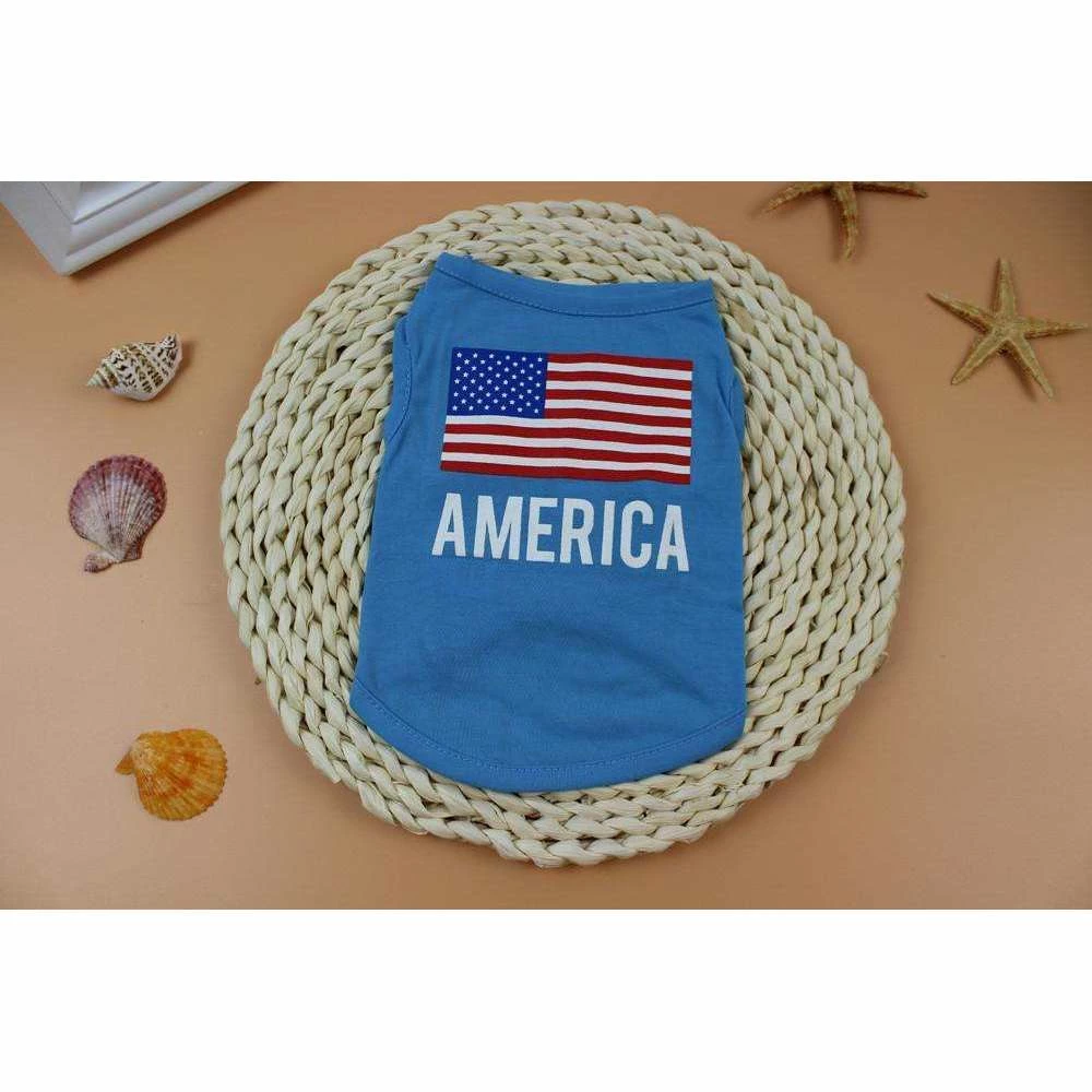 Onlineamericanstore Pets American Flag Dog Clothes For Small Dogs Spring Summer Pet Clothes Summer Dog Clothes Chihuahua Roupa Pet Cachorro 7 Onlineamericanstore Pets American Flag Dog Clothes For Small Dogs Spring Summer Pet Clothes Summer Dog Clothes Chihuahua Roupa Pet Cachorro