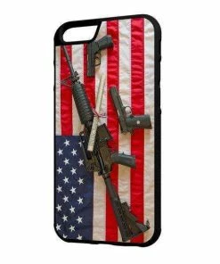 407Case American Flag Guns Constituion IPhone Galaxy Note LG HTC Protective Hybrid Case Accessories