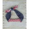 FlyBowZ American Flag Headband Bandana Stars And Stripes Hair Tie Retro Pinup Rockabilly Head Wrap With Elastic!