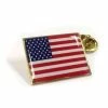 GFWHandmade Clothing Accessories American Flag Lapel Pin (Rectangle) Made In The USA!