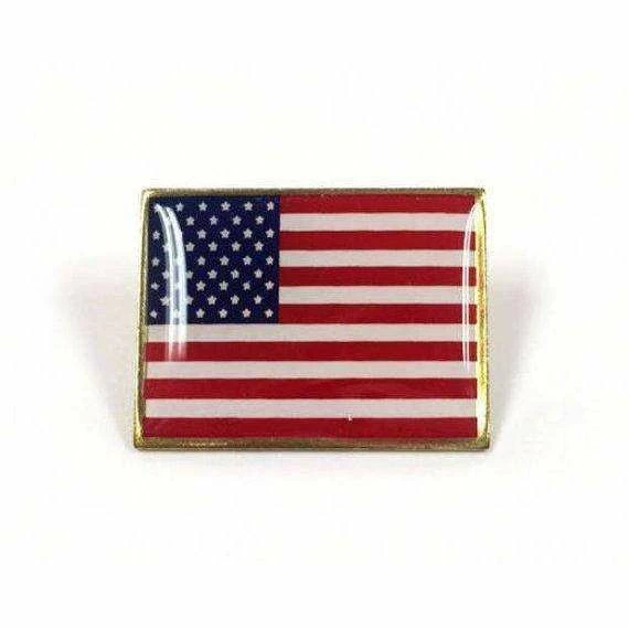 GFWHandmade Clothing Accessories American Flag Lapel Pin (Rectangle) Made In The USA! 5 GFWHandmade Clothing Accessories American Flag Lapel Pin (Rectangle) Made In The USA!