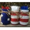 PrettySimplyStudio American Flag Painted Mason Jars - Red, White And Blue - Fourth Of July Party Decor - Picnic BBQ Utensil Holder - July 4 Patriotic Vase Wall Decor & Art 2 PrettySimplyStudio American Flag Painted Mason Jars - Red, White And Blue - Fourth Of July Party Decor - Picnic BBQ Utensil Holder - July 4 Patriotic Vase Wall Decor & Art