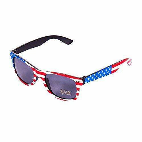 YLK Products American Flag Sunglasses Pack Of 4 - USA Sunglasses For 4th Of July Celebration Clothing Accessories 4 YLK Products American Flag Sunglasses Pack Of 4 - USA Sunglasses For 4th Of July Celebration Clothing Accessories
